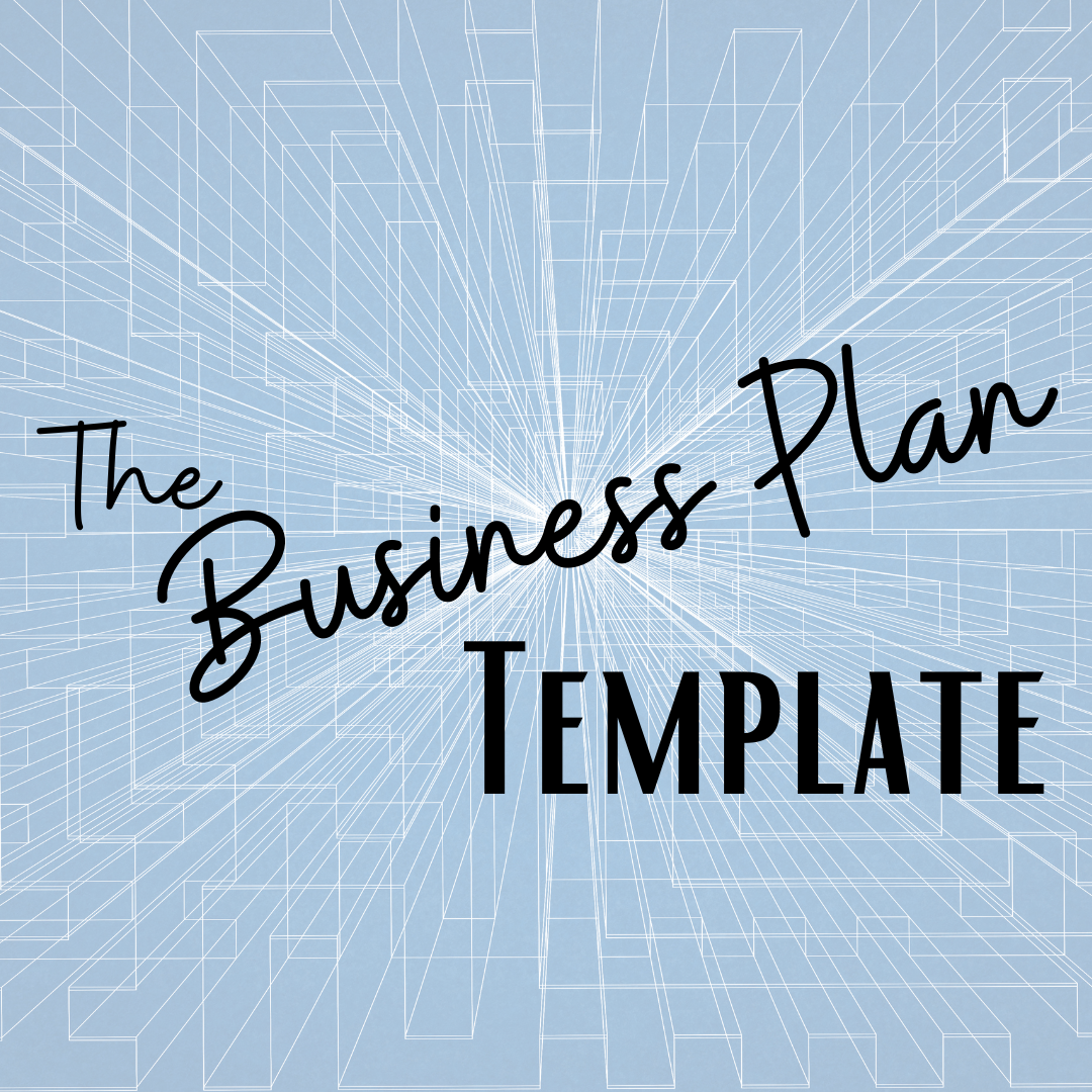 The business plan template training